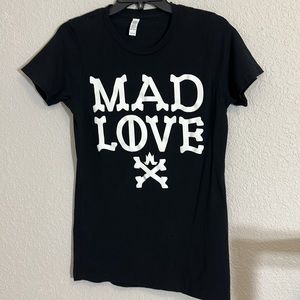 Mad Love Medium Black Shirt